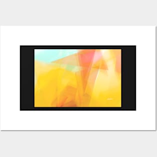 Sunny Side Up abstract art Posters and Art